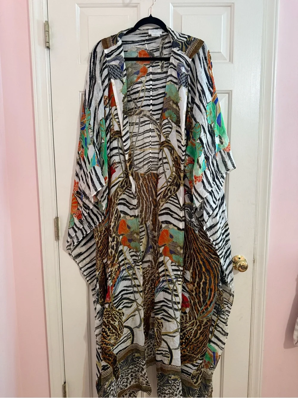 Camilla Multicolor Animal & Floral Print Lightweight Duster - Picture 9 of 11